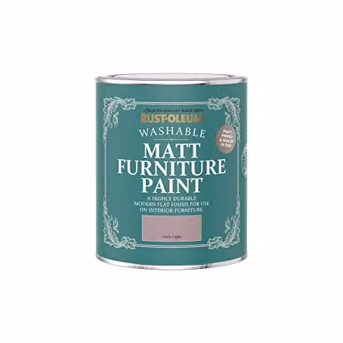 Rust-Oleum Matt Water-Based Furniture and Skirting Board Paint in Pink, 750ml – 3
