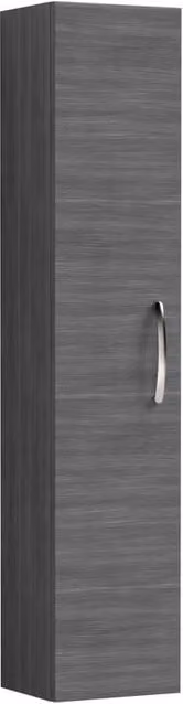 Balterley 300mm Tall 1 Door Bathroom Unit in Grey