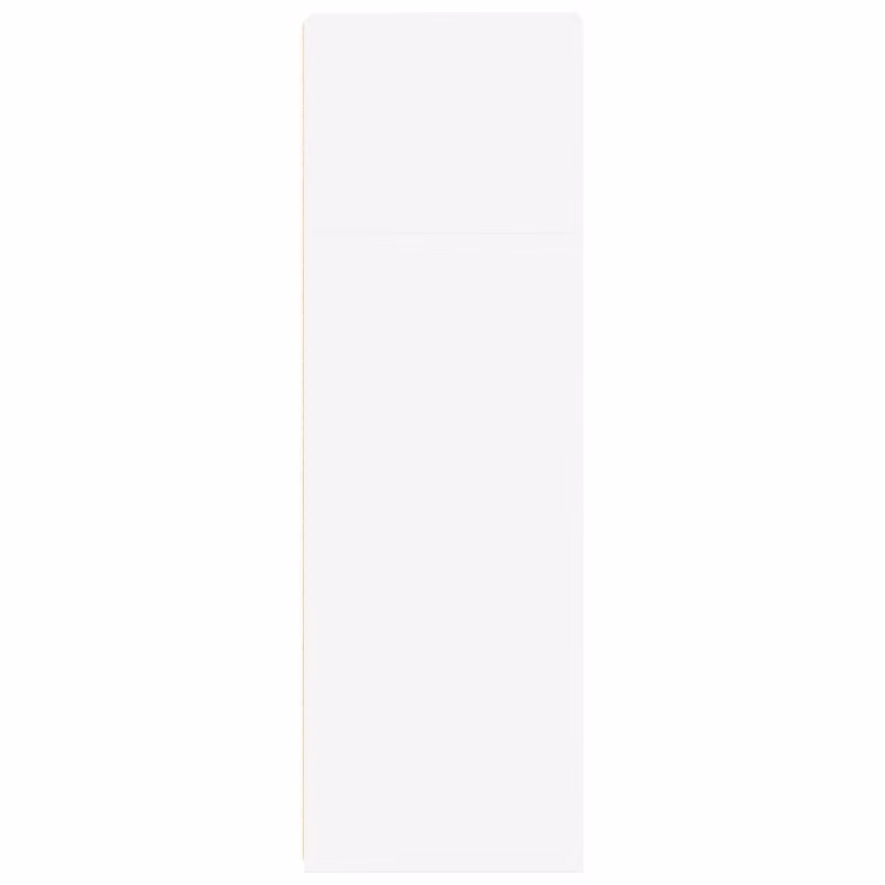 Berkfield Home White Highboard in Engineered Wood, W/D/H: 30 x 41 x 124 cm – 3