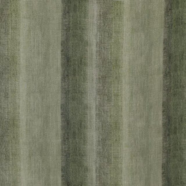 Linda Barker Home Bidar Printed Blackout Fabric in Emerald Green