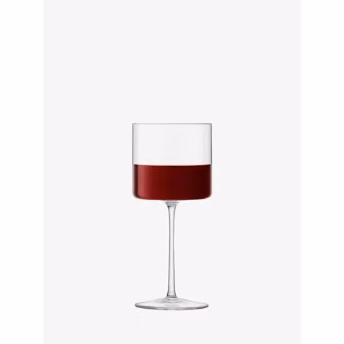 LSA International Otis Transparent Wine Glass, Set of Two, 310ml