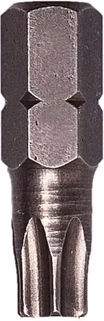 JCP Construction Products T45 Torx Driver Bit, 25mm, Grey