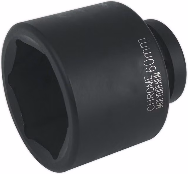Loops 60mm Forged Chromoly Impact Socket with 1 Inch Square Drive