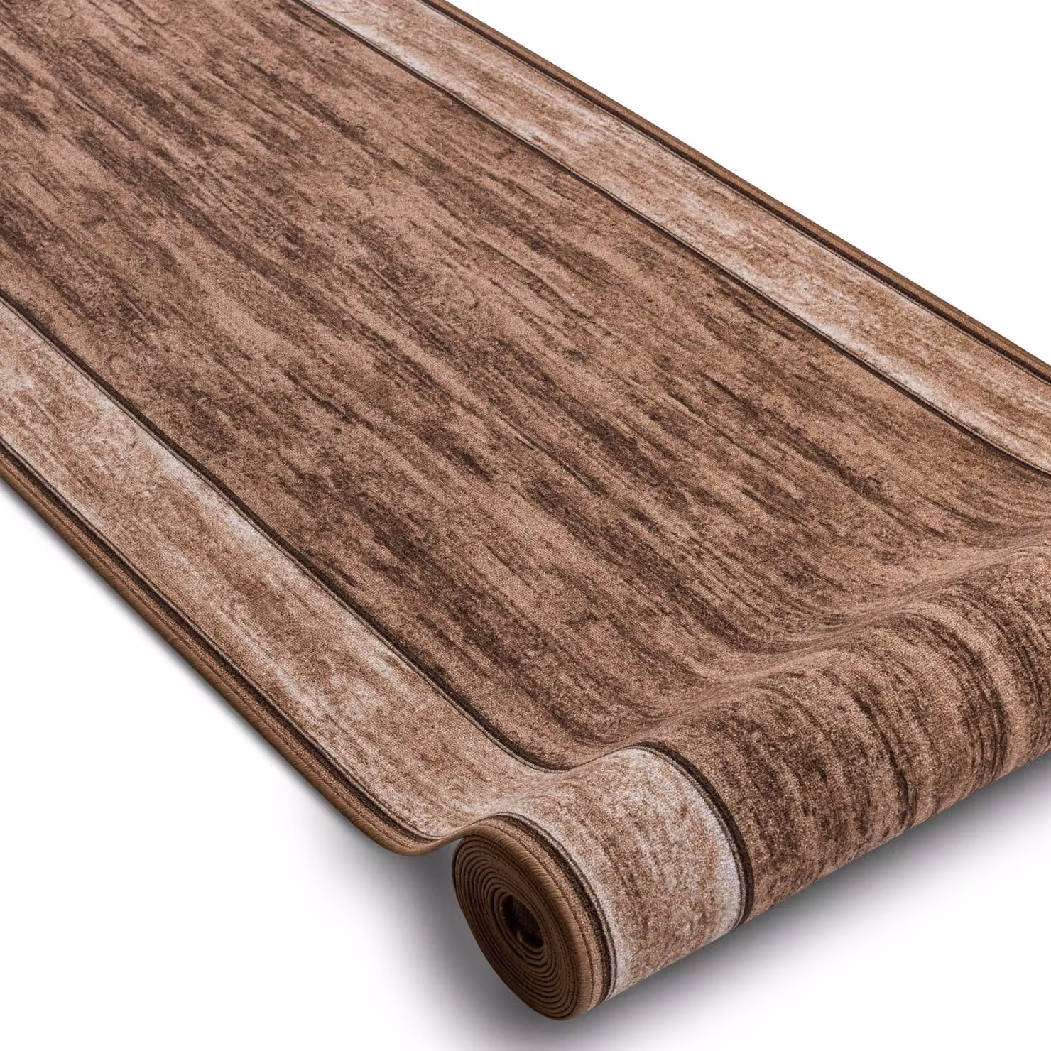 RugsX Rama Anti-Slip Runner, Brown, W: 100 cm, L: 320 cm – 2