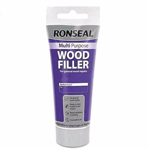 Ronseal Multi-Purpose Wood Filler, White, 100g