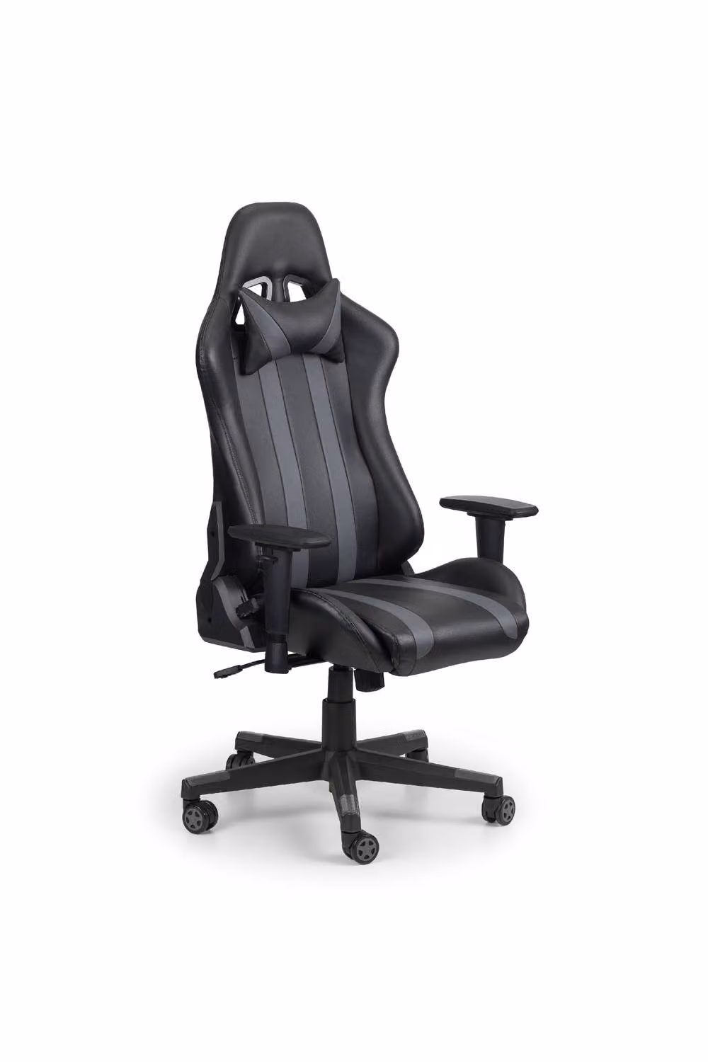 Julian Bowen Meteor Black and Grey Faux Leather Gaming Chair – 2