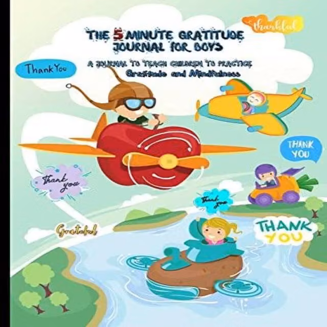 Power of Gratitude: The 5 Minute Gratitude Journal for Kids, Multicolour