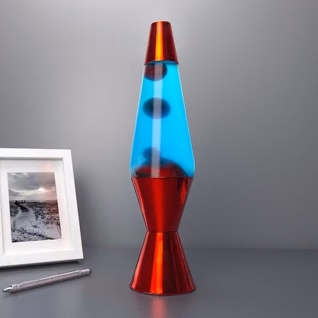 RED5 Blue Molten LED Tabletop Lamp