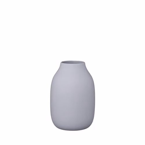 Blomus COLORA Ceramic Vase in Light Blue, Size S – 3
