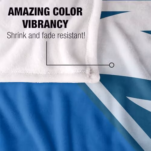 LOGOVISION Superman Shield 1997 Super Soft Silky Touch Fleece Throw Blanket, Multicolour, W: 91.44 cm x D: 91.44 cm x H: 147 cm – 3