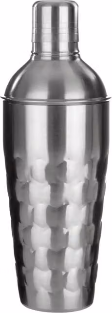 Orsina Stainless Steel Round Honey Bee Cocktail Shaker in Silver
