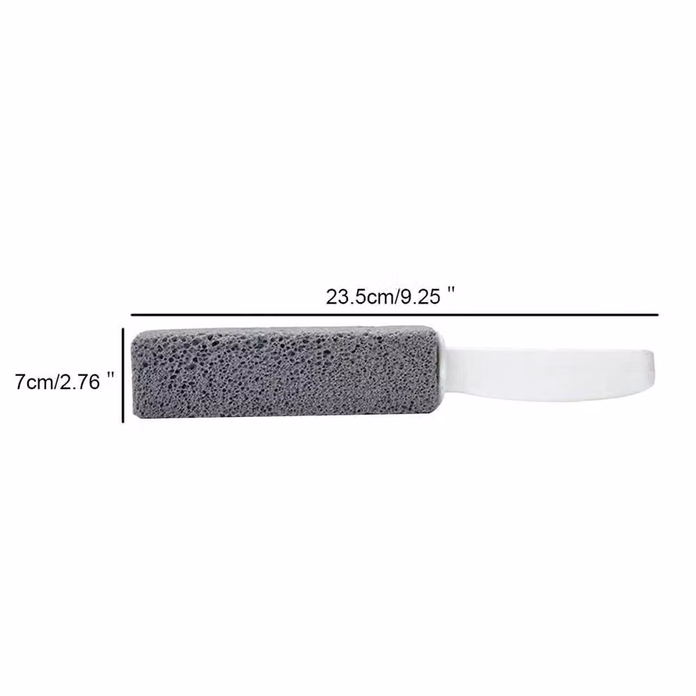 PAWNORA 2-Piece Grey Pumice Stone Cleaning Set with Long Handles – 2