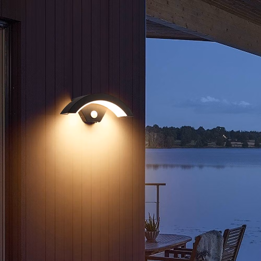 ExtraStar Motion-Activated LED Outdoor Wall Light in Black – 3