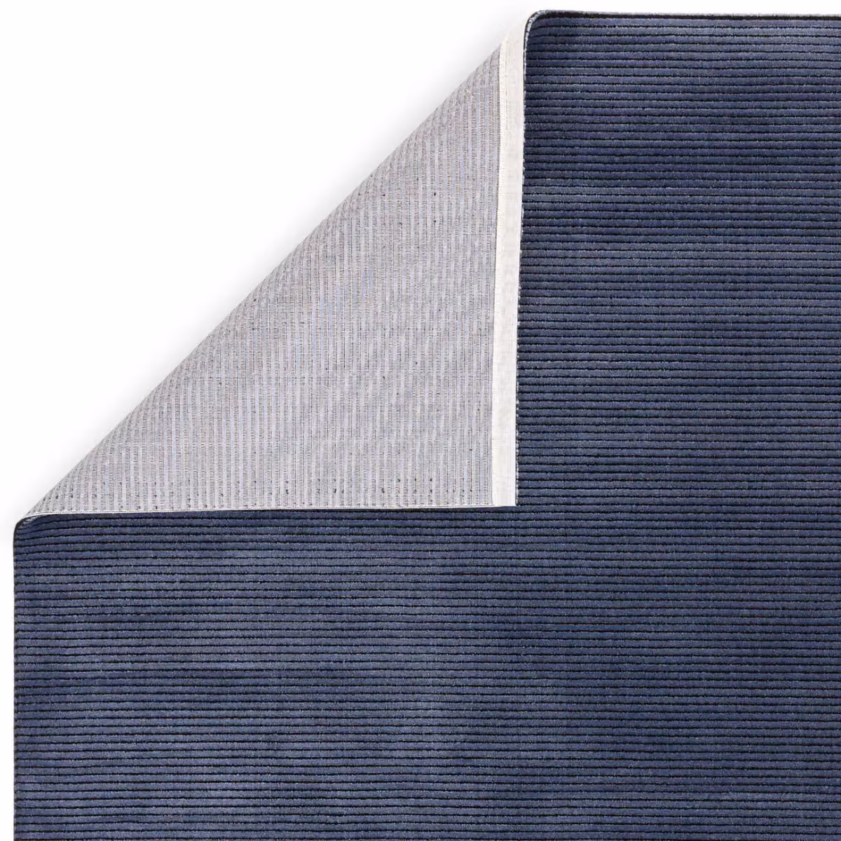 The Rug Shop UK Blue Modern Striped Easy Care Rectangular Area Rug W: 200 cm, L: 290 cm – 2