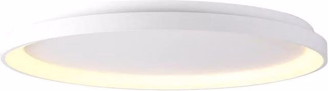 Netlighting Niseko Ring LED Ceiling Light, White, Diameter: 90 cm, 78W, 3000K, 6200lm