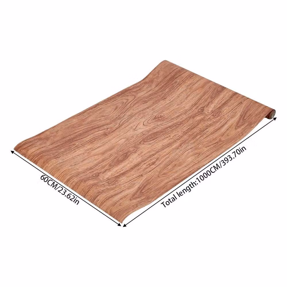 NESTLUNE Brown Wood Grain Kitchen Worktop Covering, 10m Length – 2