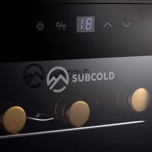 Subcold Viva16 LED Black Countertop Wine Fridge with Glass Door and Lock, 16 Bottle Capacity, W/D/H: 42 x 43 x 56.5 cm – 5