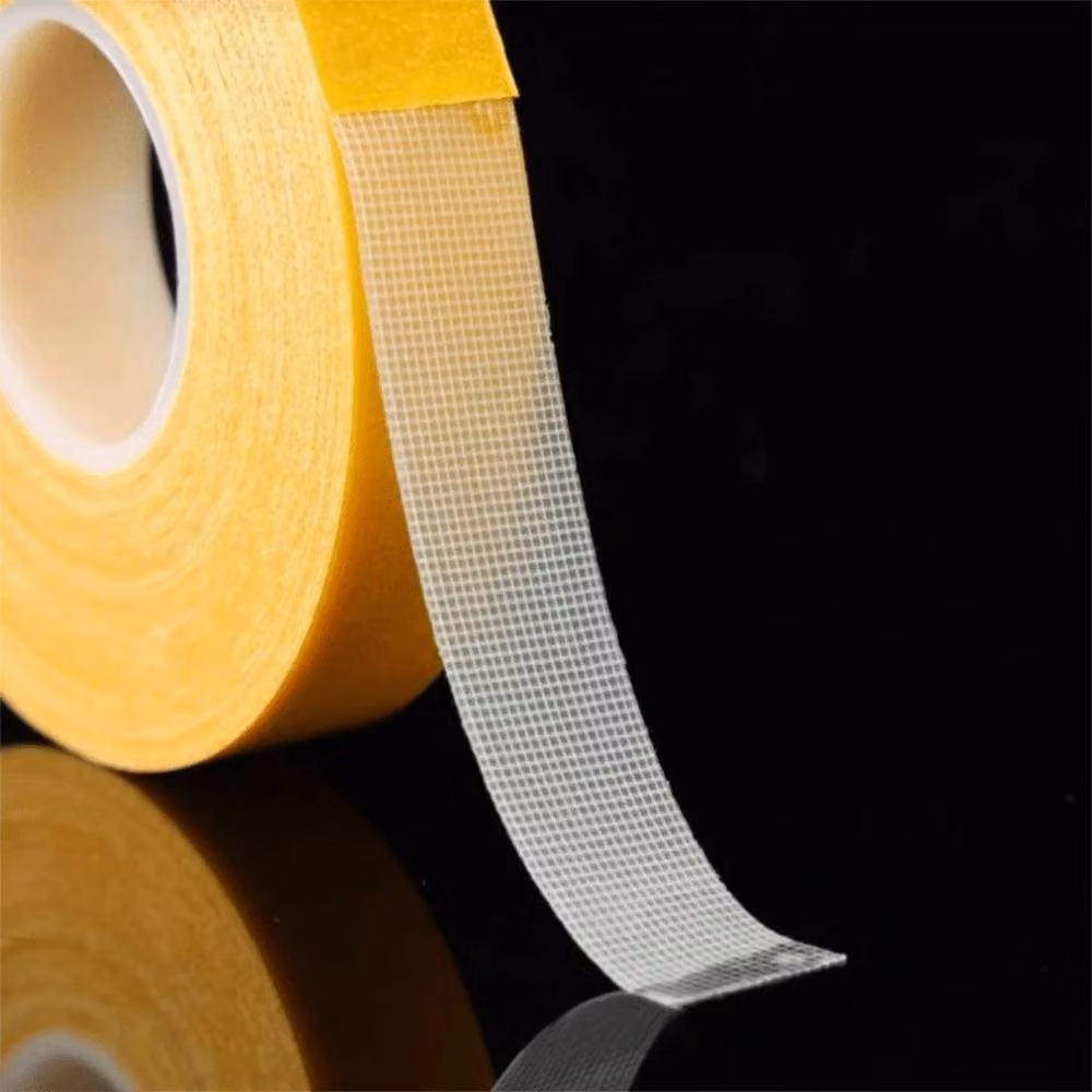 FLAVORA Self-Adhesive No-Sew Fabric Repair Tape, Clear, W: 2 cm, L: 20 m – 2