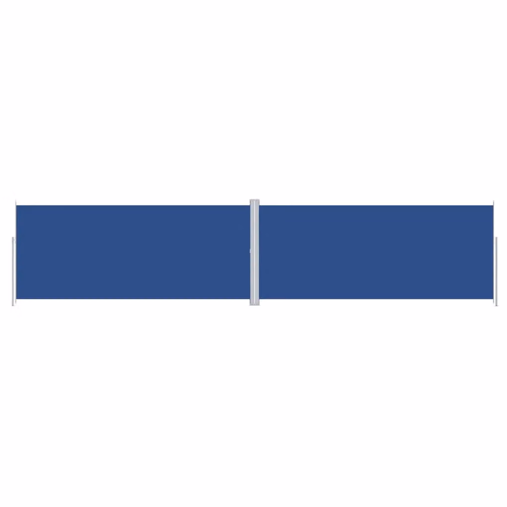 Berkfield Home Blue Retractable Roller Side Awning, W: 1000 cm, H: 220 cm – 2