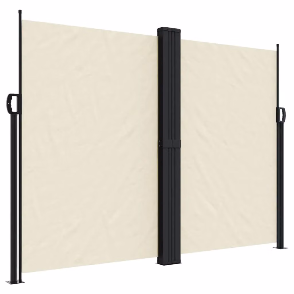 Berkfield Home Retractable Side Awning in Beige Polyester, W/H: 600 x 180 cm – 2