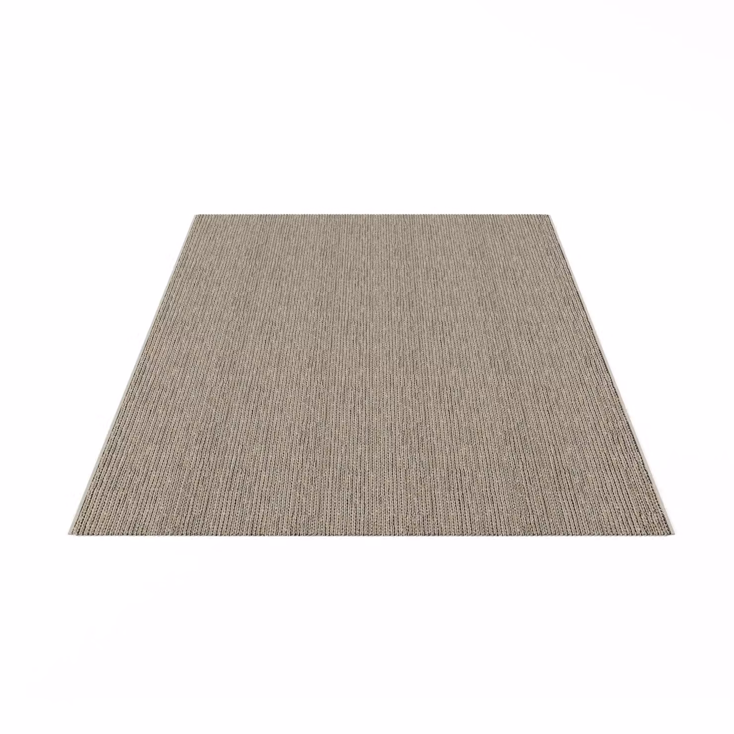 Dome Deco Zambezi Square Carpet, Beige, W: 200 cm x D: 200 cm