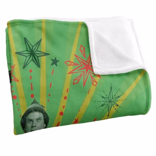 Warner Bros. Elf Son Of A Nut Cracker Super Soft Fleece Throw Blanket, Multicolour, W/D/H: 91 x 147 cm – 3