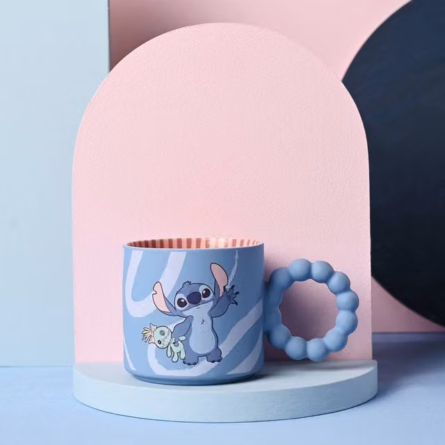 Widdop and Co Blue Striped Ceramic Mug – 1