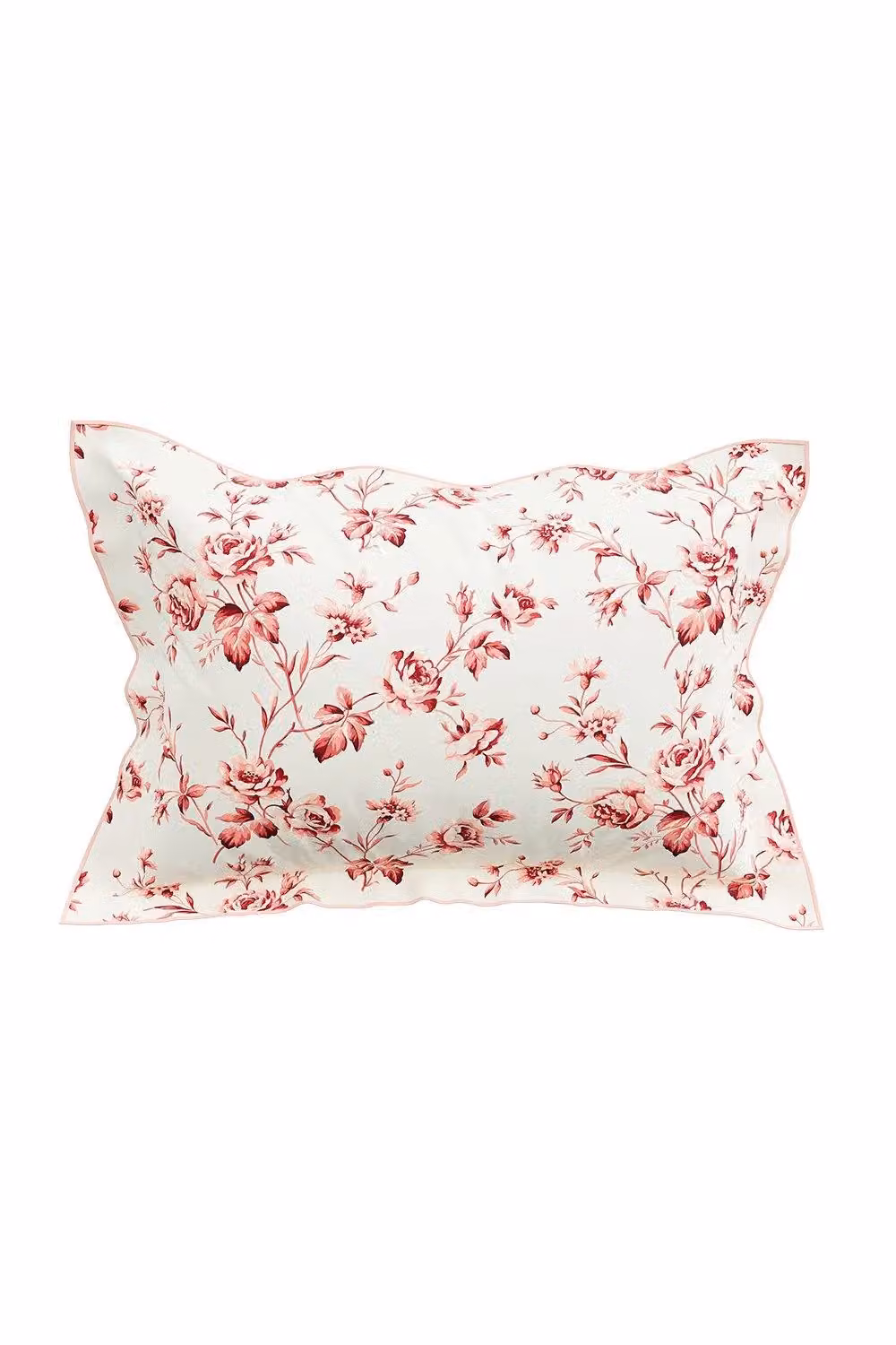 V & A Garden Rose Cotton Percale Duvet Cover and Pillowcase Set, Pink, W: 180 cm, H: 200 cm – 2