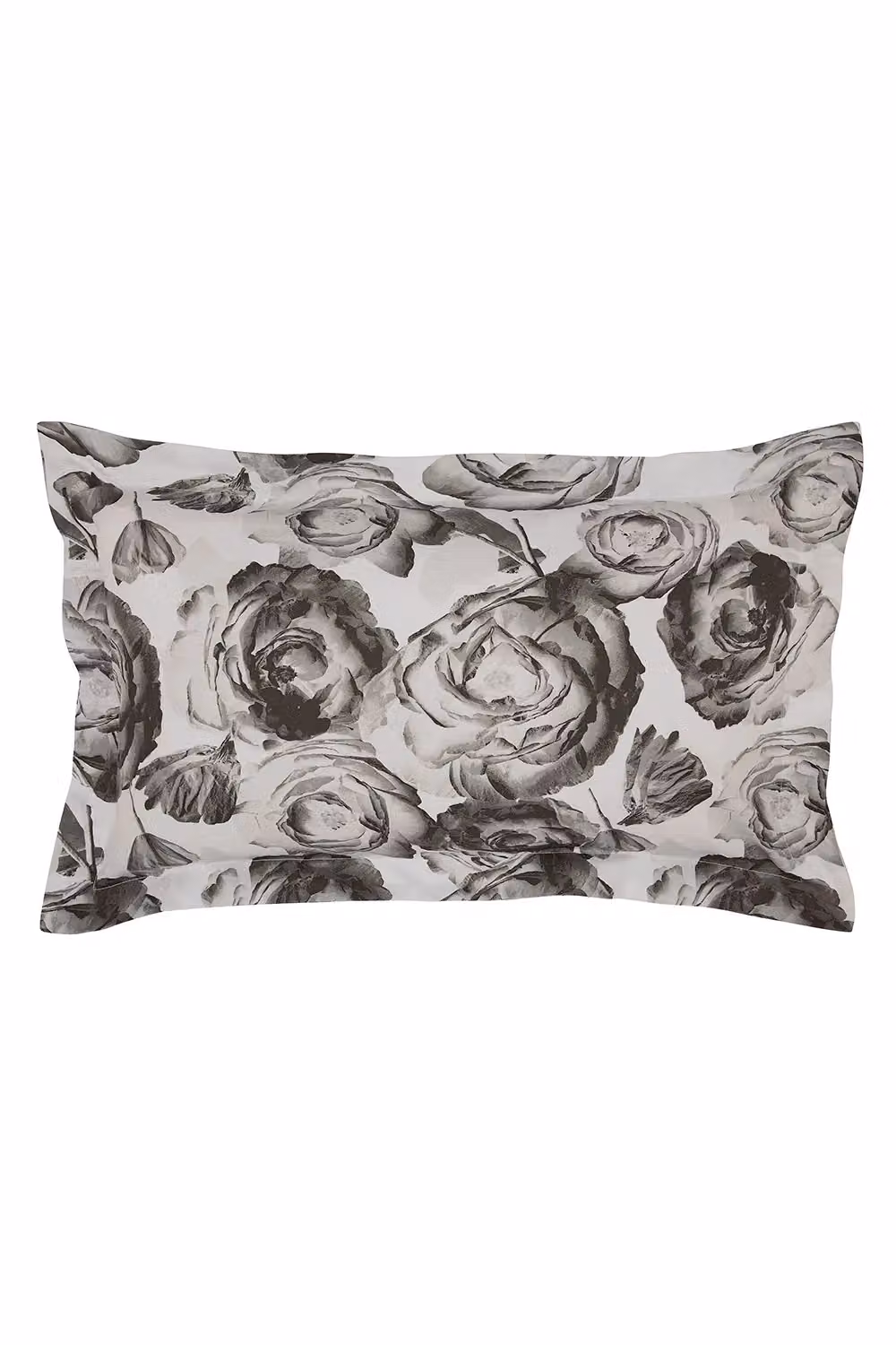 Ted Baker Mono Floral Cotton Percale Duvet Cover and Pillowcase Set in White and Black, W: 140 cm, H: 200 cm – 4