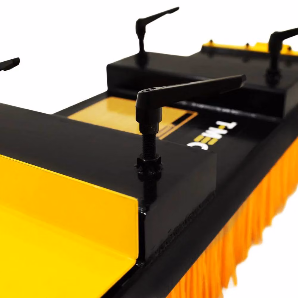 Monstershop Forklift Sweeper Brush with Stands in Orange – 8