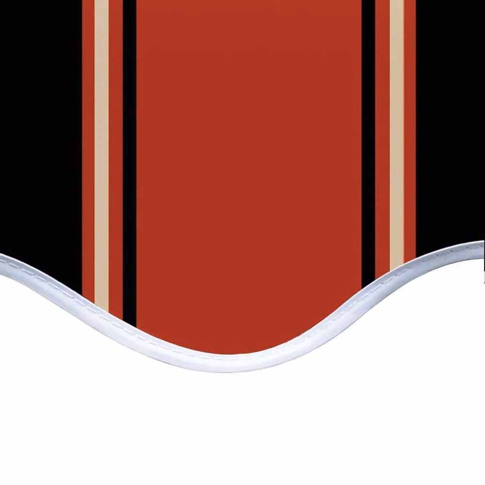 Berkfield Home Replacement Polyester Awning Fabric in Orange and Brown, W: 4 m, D: 3.5 m – 3