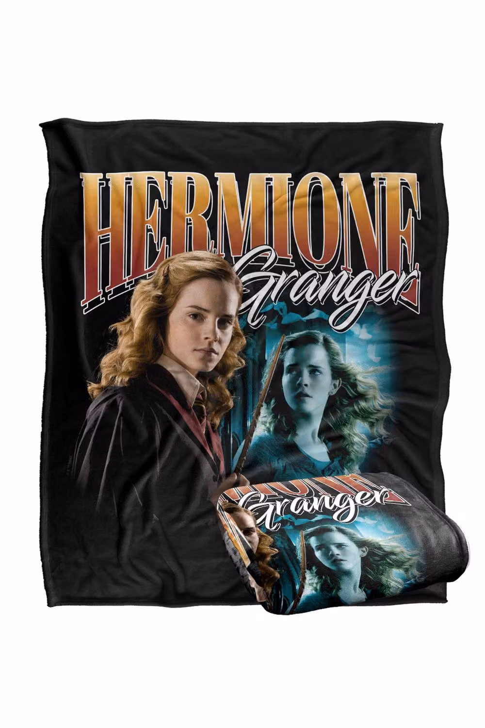 LOGOVISION Harry Potter Hermione Granger Homage Super Soft Fleece Throw Blanket, Multicolour – 7