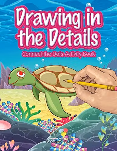 Kreative Kids Connect the Dots Activity Book, Multicolour Paper School Book