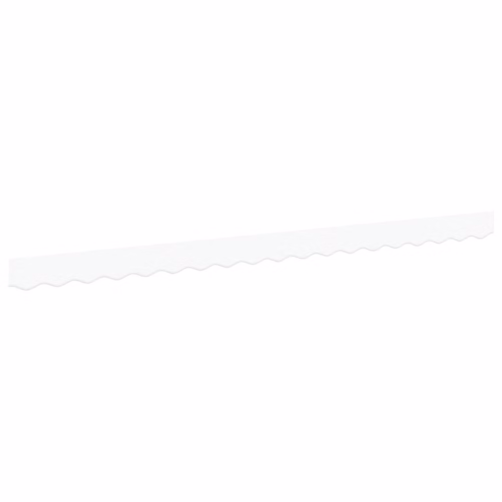 Berkfield Home White Polyester Awning Valance for 4 m Frame, W: 3.8 m, H: 0.2 m – 2