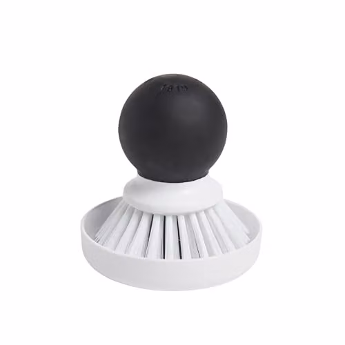 KitchenAid Palm Brush with Dish in White – 1