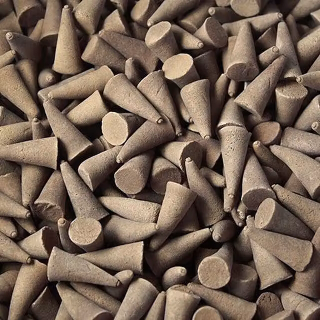 KDMK Patchouli Incense Cones, 850 pieces, Brown