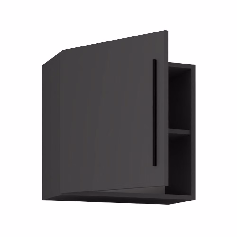 VCM Arila M Wall Shelf Cube in Dark Grey – 2