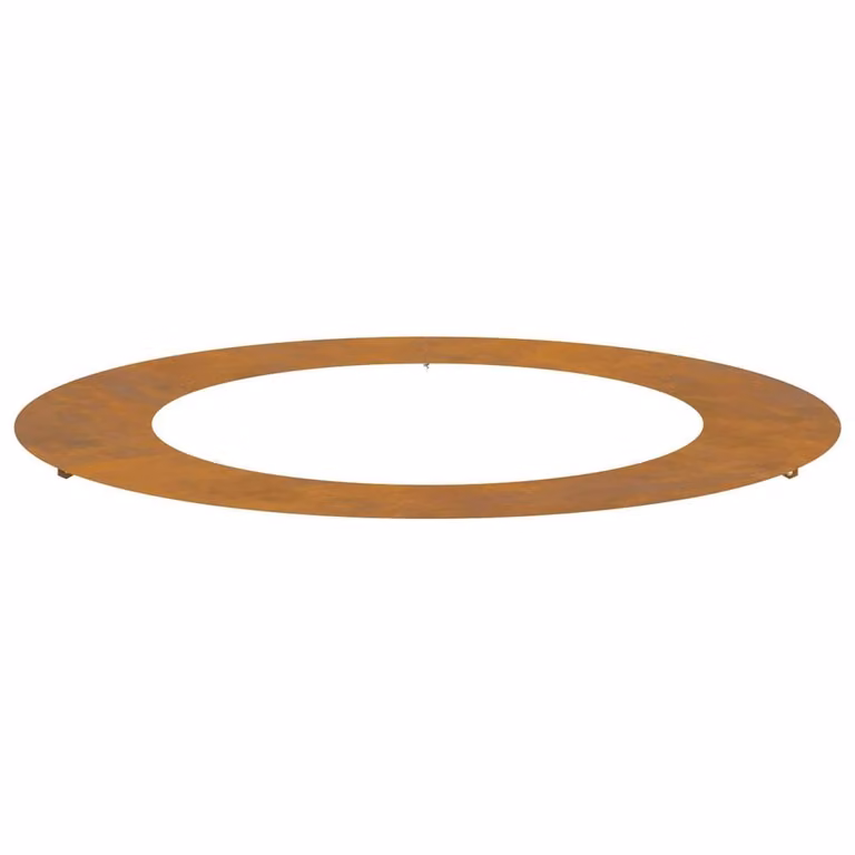Berkfield Home Modern Corten Steel Planter with Decorative Inlays in Orange, Brown and Multicolour