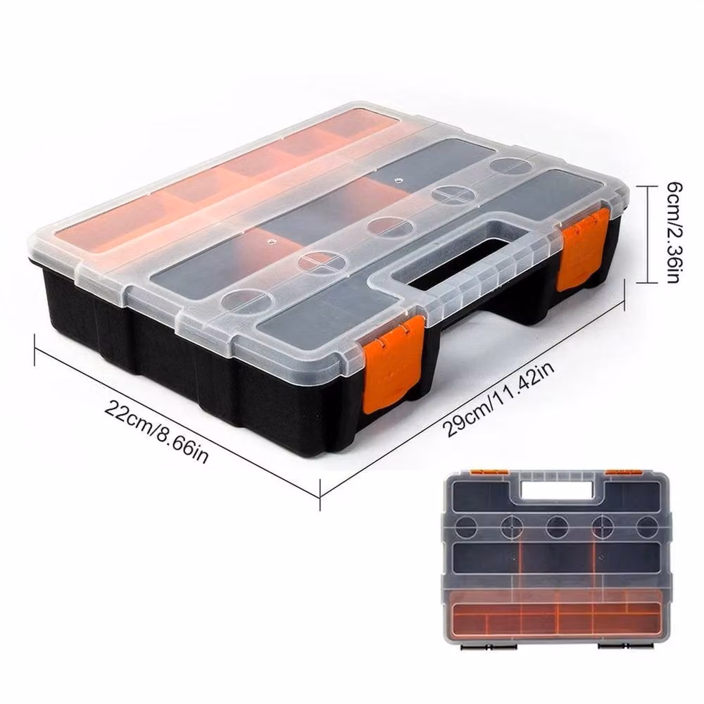 Havendro 16 Compartment Waterproof Small Parts Fishing Storage Box in Black – 2