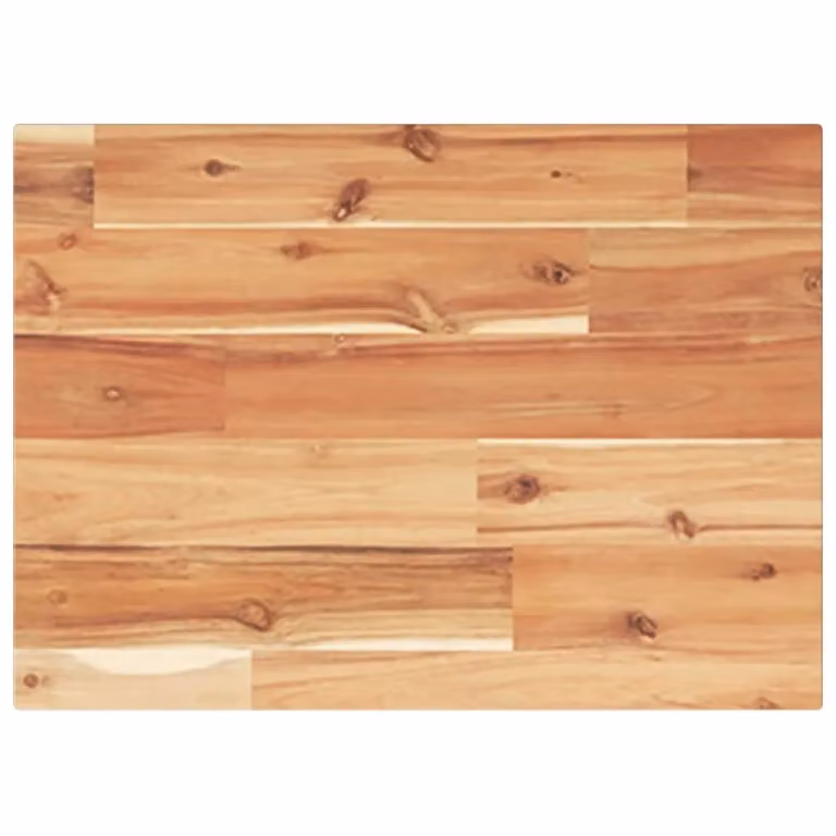 Berkfield Home Rectangular Solid Wood Acacia Table Top, Brown, W: 40 cm, D: 30 cm, H: 2 cm
