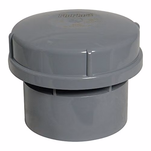 FloPlast AV110G Solvent Weld Air Admittance Valve in Grey