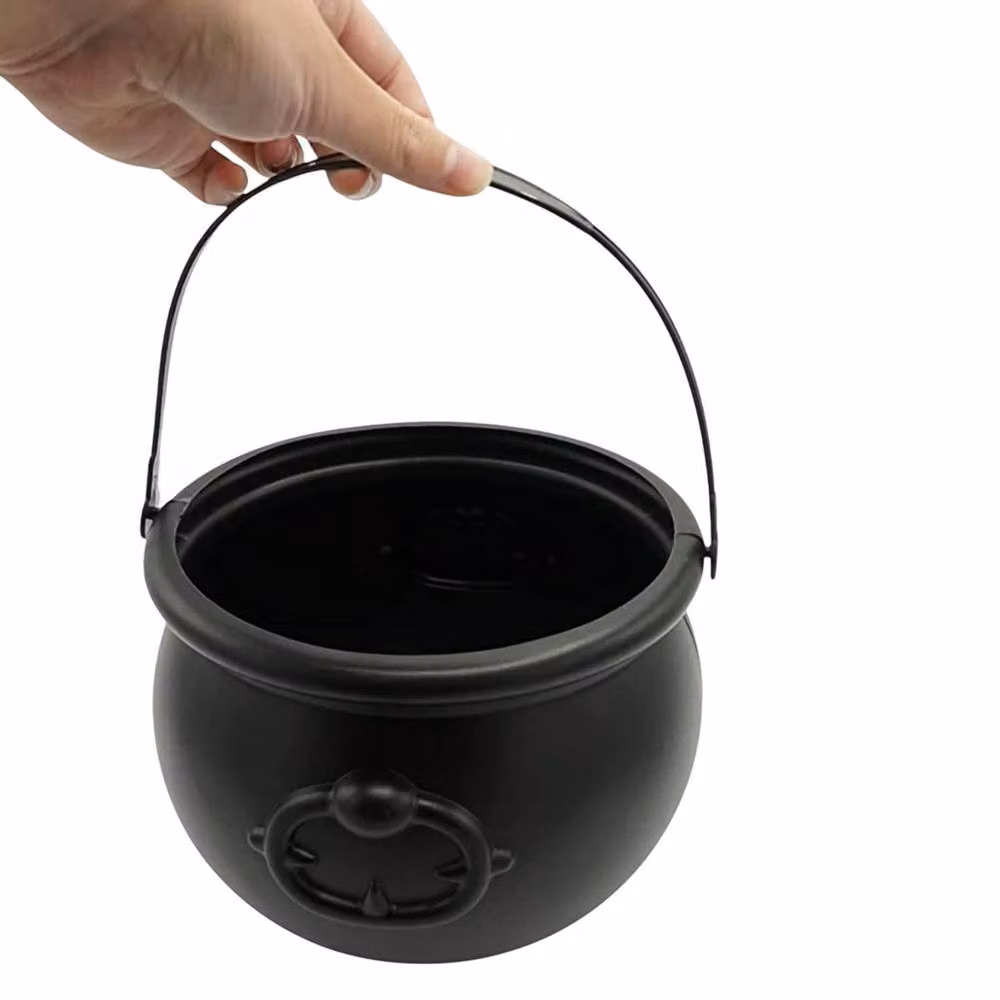 Something Different Black Plastic Cauldron Cereal Bowl – 2