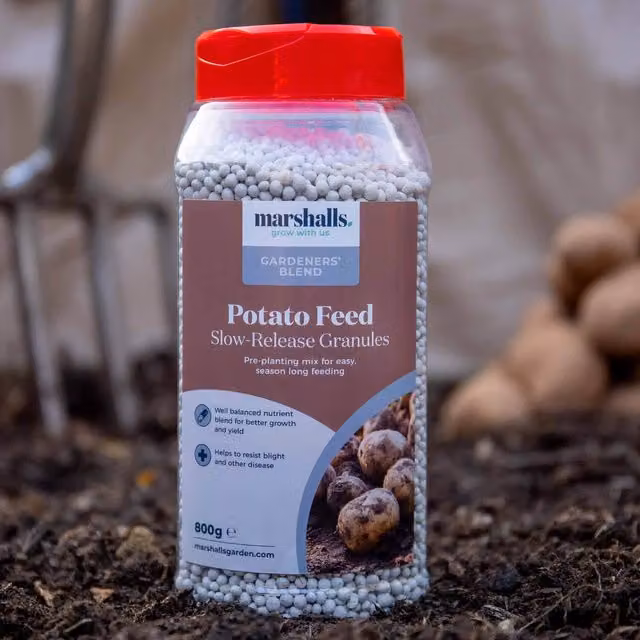 Marshalls Garden Slow Release Potato Feed Granules, 14:14:21 NPK, 14 kg