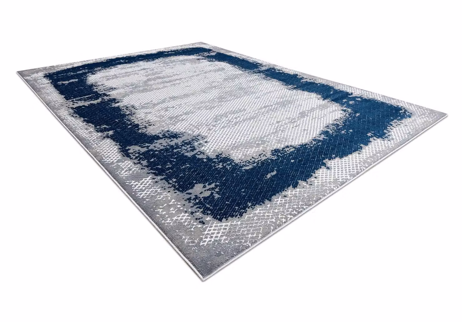 RugsX Core Abstract Modern Blue Rug, W: 140 cm, L: 190 cm – 3
