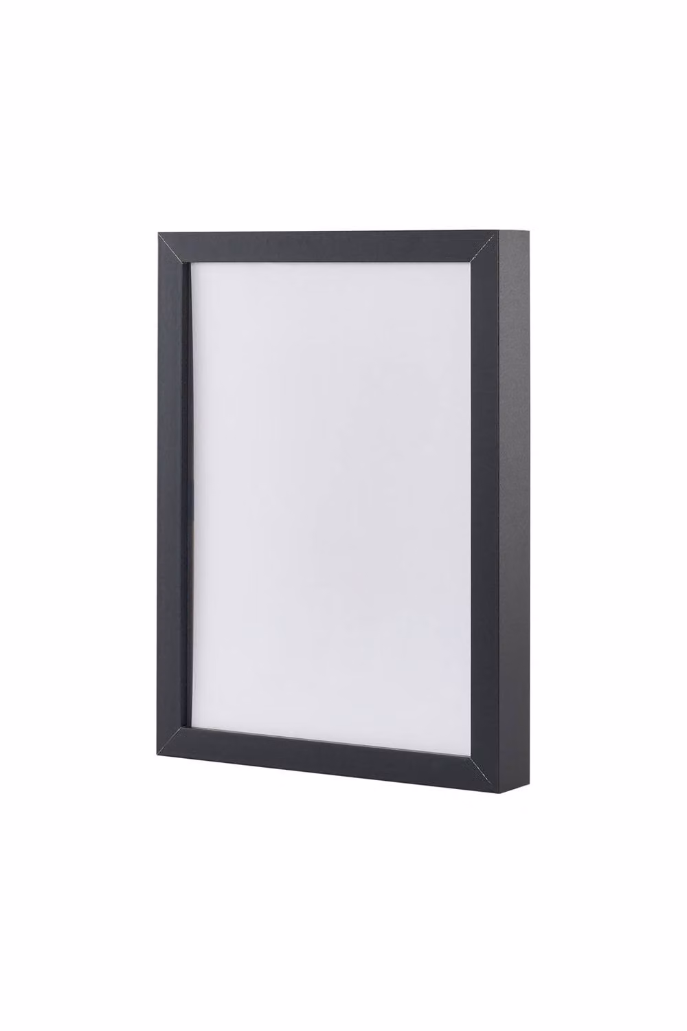 Living and Home Minimalist Single Rectangular Magnetic Wall Picture Frame in Black – 2