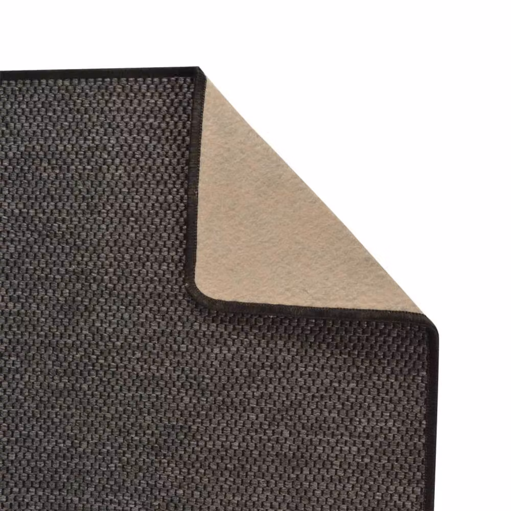 Berkfield Home Sisal Look Carpet Runner in Anthracite Grey, W: 50 cm, L: 250 cm – 4