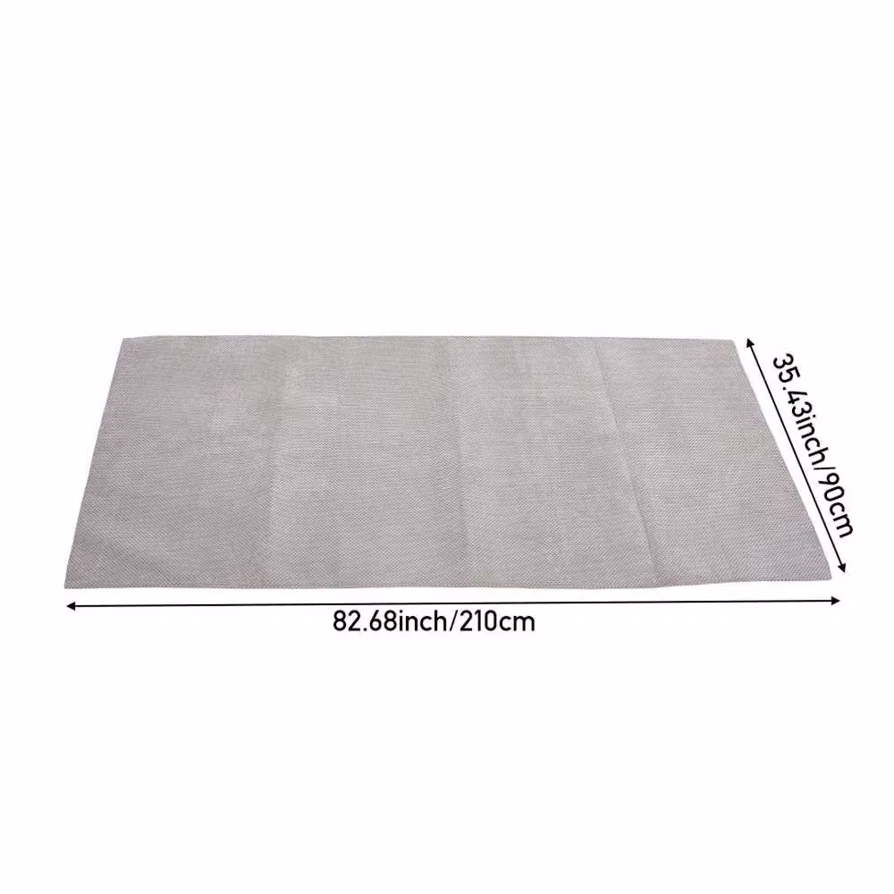 NESTLUNE Non-slip Microfibre Sofa Slipcover in Grey, W: 180 cm x D: 90 cm – 2