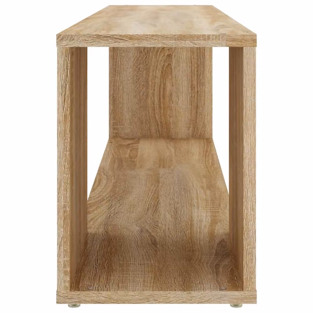 Berkfield Home Sonoma Oak TV Cabinet in Tan, W/D/H: 100 x 24 x 32 cm – 3