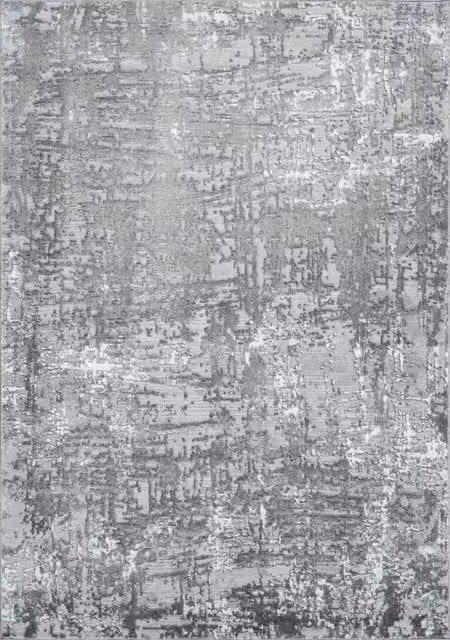 Desire Rugs Serenity Modern Abstract Grey Area Rug, W: 200 cm, L: 290 cm