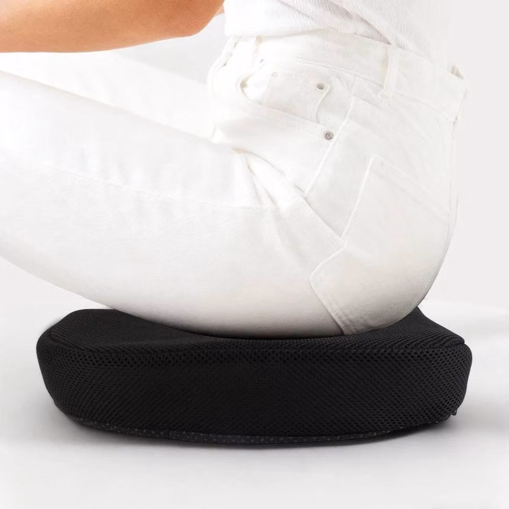 Kelvenix Black Memory Foam U-Shaped Orthopaedic Seat and Back Support Wedge Pillow – 5